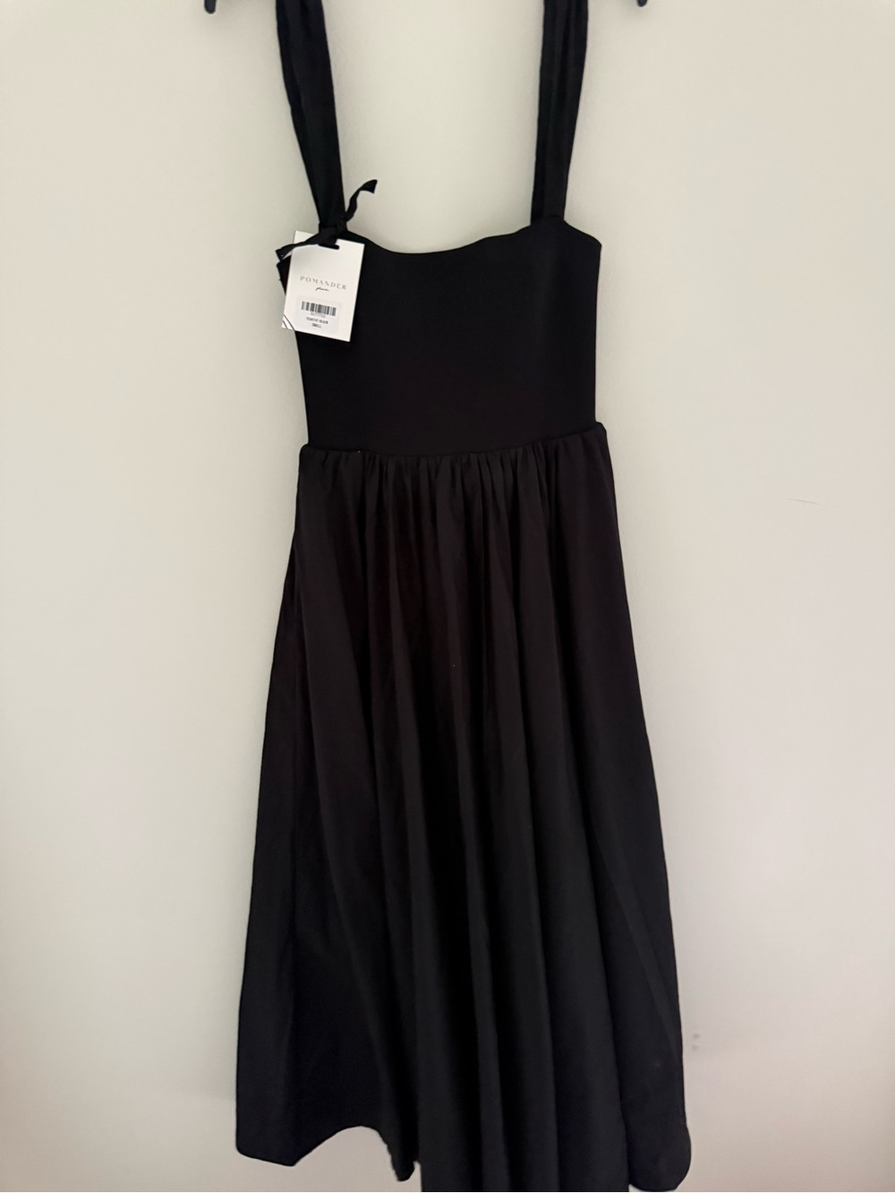 Pommander Palace Tuckernuck Black dress size small
